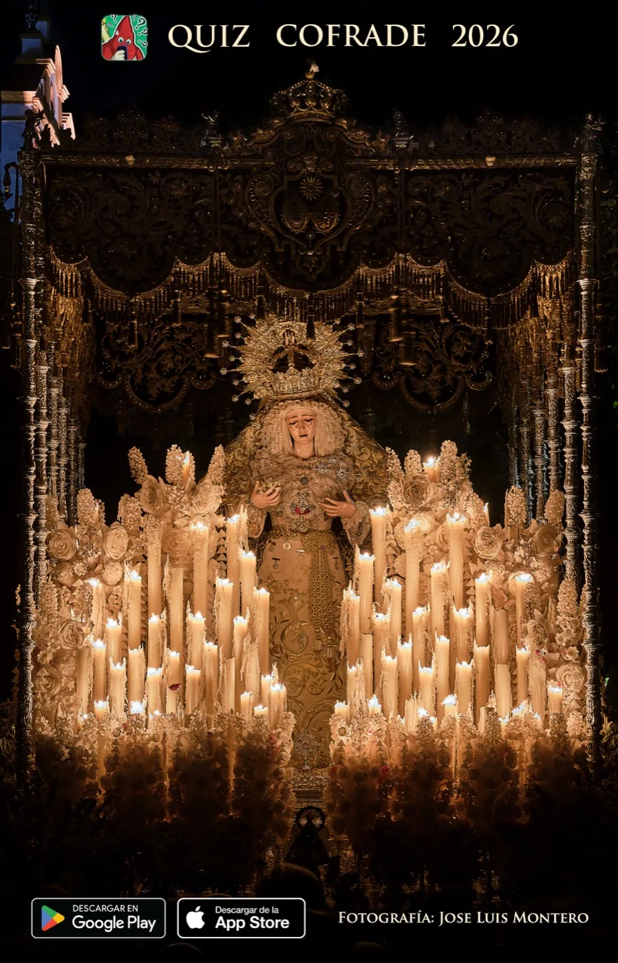 Cartel de Hermandad de la Estrella, fotografía de Jose Luis Montero